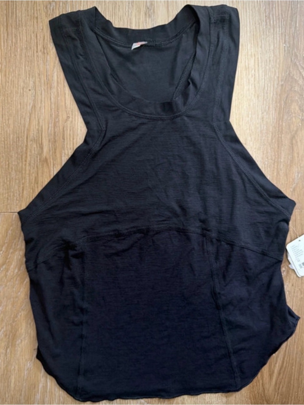 FP Movement by Free People Black Racerback Performance Tank